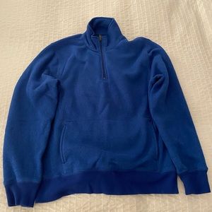 Men’s Jcrew Size M 1/4 Zip fleece sweater